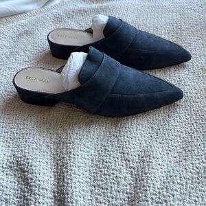 Women’s Cole Han Suede Mules - pristine condition- never worn